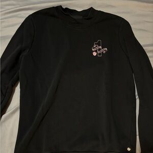 Scotch and soda black crewneck sweater